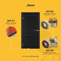 Gambar RAVEN Door Seal RP48 Brown 6 Meter – Penutup Celah Pintu dan Jendela Anti Suara, Serangga & Debu dari RAVEN DOOR SEAL Kota Administrasi Jakarta Barat 5 Tokopedia