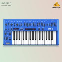 完動品・元箱付】Behringer MS-1-BK アナログシンセサイザー 黒 完動品・