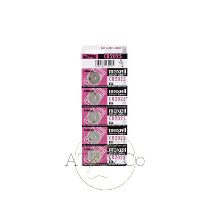 Gambar Maxell Battery CR2025 - Batu Baterai Batere Jam Tangan Maxell CR2025 dari ATK & Co Kota Bandung Tokopedia