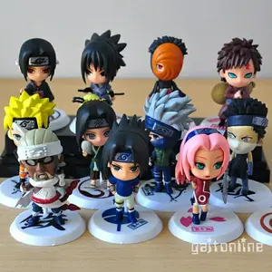 Action Figure Naruto Anime Sasuke Uchiha Sakura Kakashi Gaara Itachi