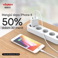 Gambar VIVAN Power Boost 2 Output USB & Type C Travel Charger 45W 5A QC3.0 PD dari Eben Haezer Net Kota Administrasi Jakarta Barat 2 Tokopedia