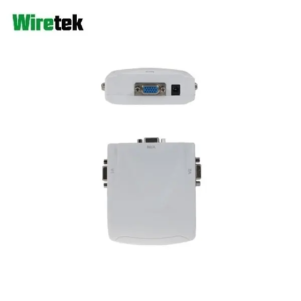 VGA Splitter 2port 250Mhz WIRETEK