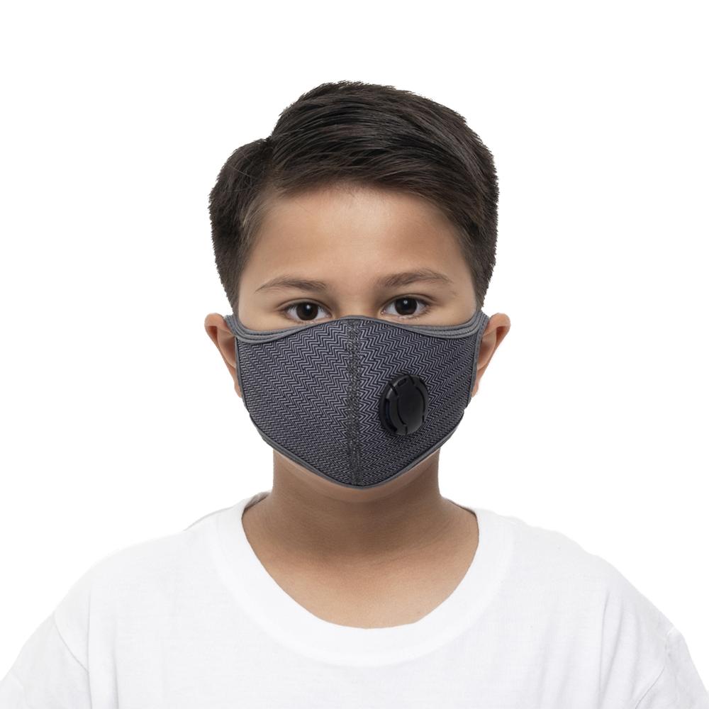 ZULU Sports Mask N95 Kids (Herringbone Grey)