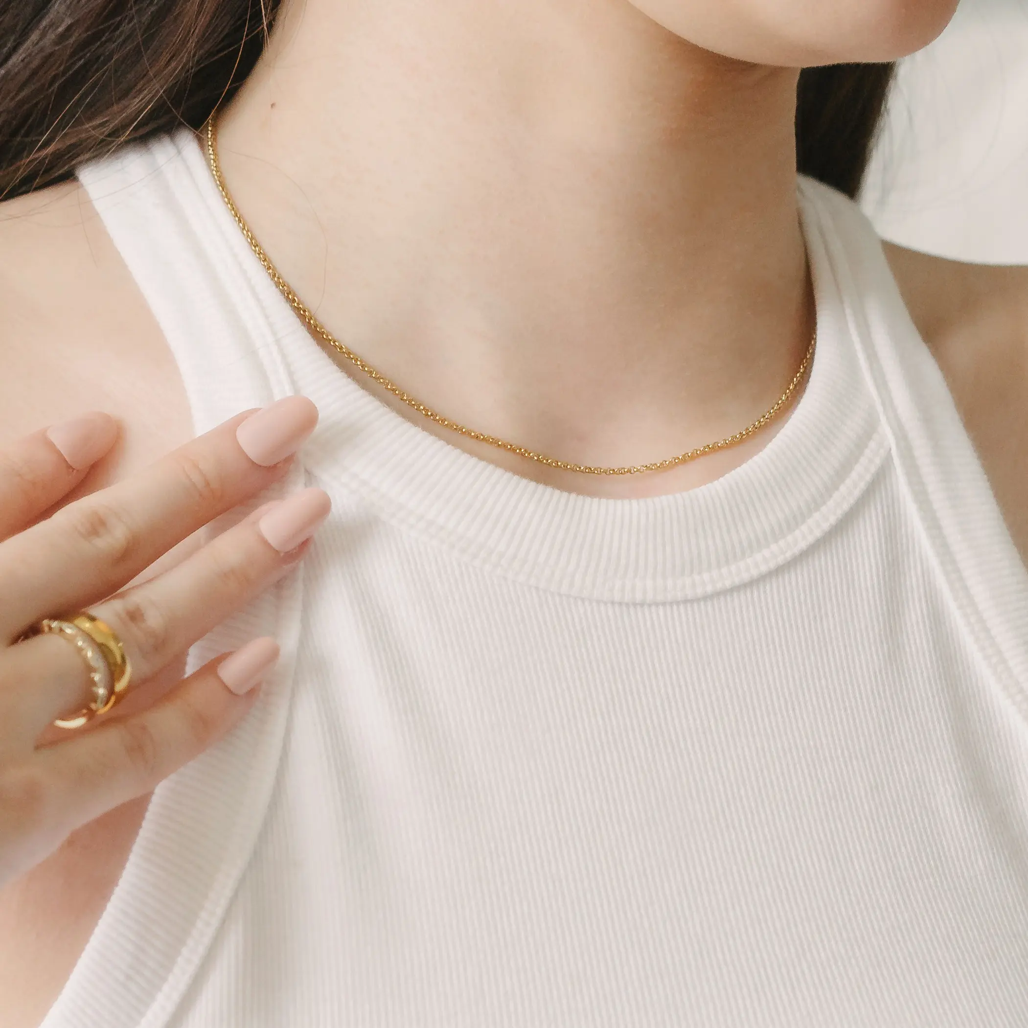 Rolo Chain Necklace