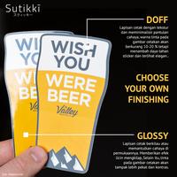 Gambar Custom Produksi Print Cetak Sticker Vinyl Die Cut 10 cm Stiker Nama - Glossy dari Sutikki Kota Administrasi Jakarta Selatan 4 Tokopedia