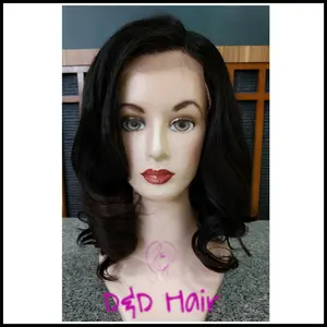 Wig Rambut - Wig Wanita - D&D0010 - Darkbrown - Wig Curly