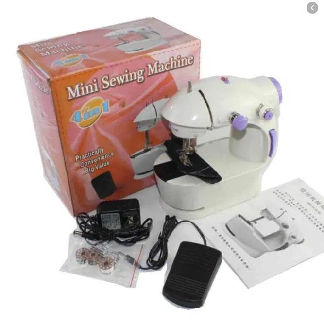 Gambar Mesin Jahit Portable Sewing Machine 4 in 1 dari Nican99 Kota Administrasi Jakarta Pusat Tokopedia