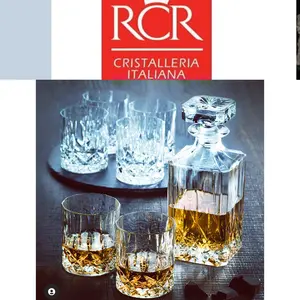 RCR decanter set 7pcs Opera kristal Italy