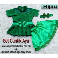 Gambar SETELAN KEBAYA ANAK CEWEK BAJU BATIK PESTA ANGGUN KINASIH 1-4 TAHUN dari YasmineCollection's Kota Administrasi Jakarta Barat 2 Tokopedia