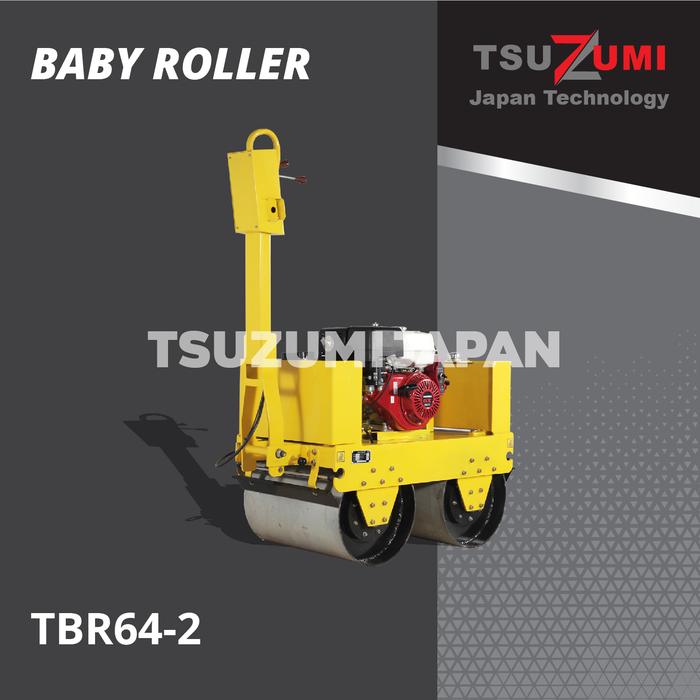 Gambar Mesin baby roller double drum. Mesin pemadat aspal. Honda Tsuzumi dari Tsuzumi Japan Kota Tangerang Tokopedia
