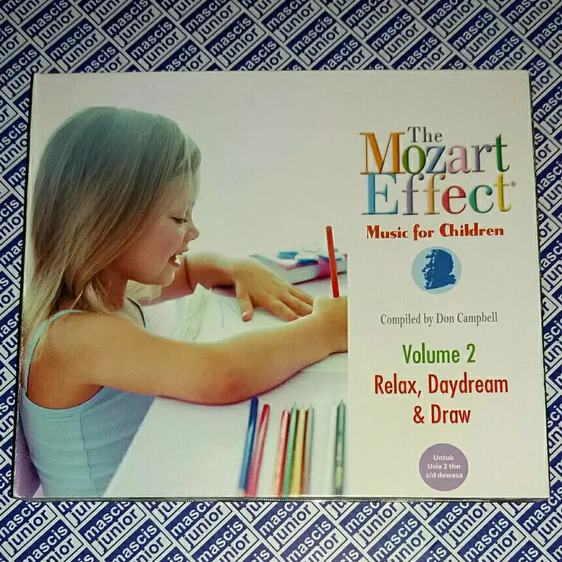 CD The Mozart Effect Music For Children - Volume 2 Relax Daydream Draw 3