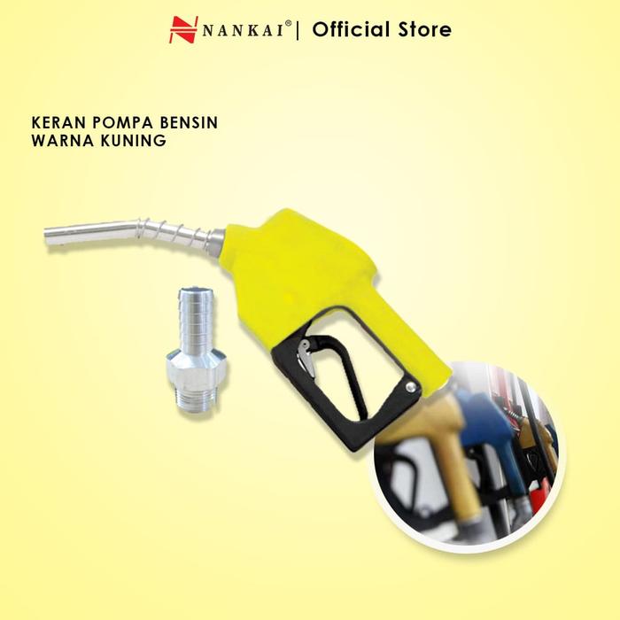 Gambar Nozzle/Keran Pompa Bensin Pertamini Kuning Nankai dari Nankai Tools Kab. Tangerang Tokopedia
