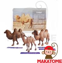 Gambar Animal Family Figurine - Wild2 Montessori Sensory - Camel figurin dari Makatome Shop Kota Tangerang Selatan 1 Tokopedia