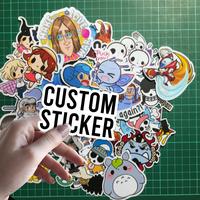 Gambar Custom Produksi Print Cetak Sticker Vinyl Die Cut 10 cm Stiker Nama - Glossy dari Sutikki Kota Administrasi Jakarta Selatan 2 Tokopedia