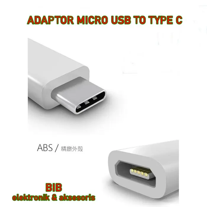 ADAPTER CONNECTOR MICRO USB TO TYPE C
