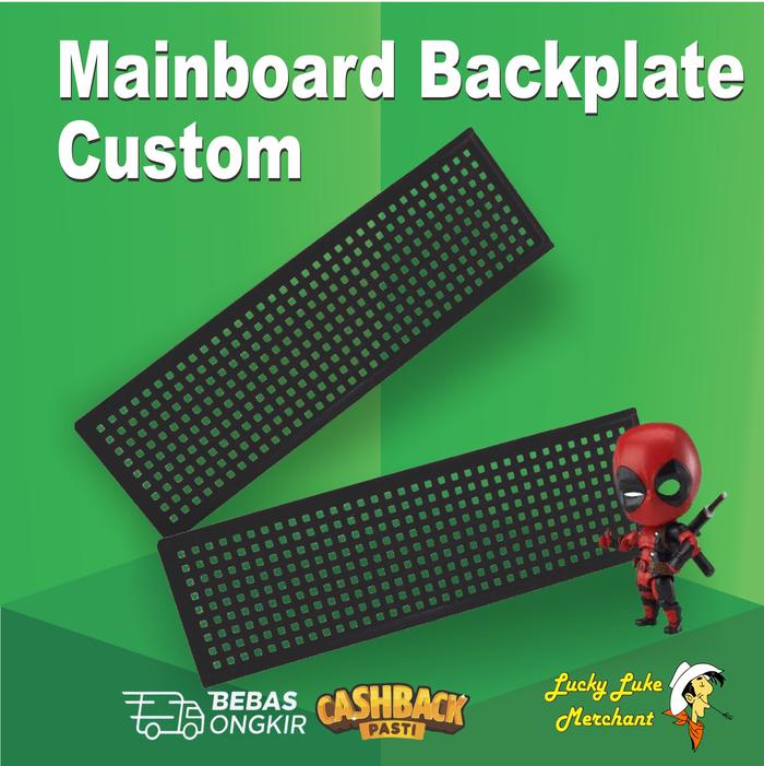 Promo Backpanel Backplate Custom Universal Motherboard Back Panel Back ...