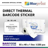 Gambar Label Printer Bluetooth 55x40mm Sticker Thermal Core 1mm Diameter 48mm dari Barcode Store Solutions Kota Administrasi Jakarta Pusat 1 Tokopedia