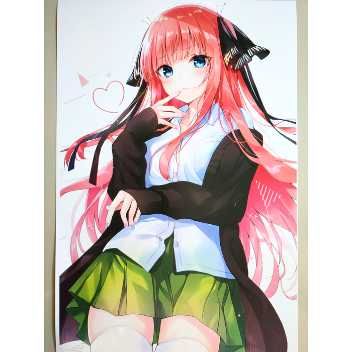 Gambar Poster Gotoubun no Hanayome 4 dari A-Sticker Kota Administrasi Jakarta Utara Tokopedia