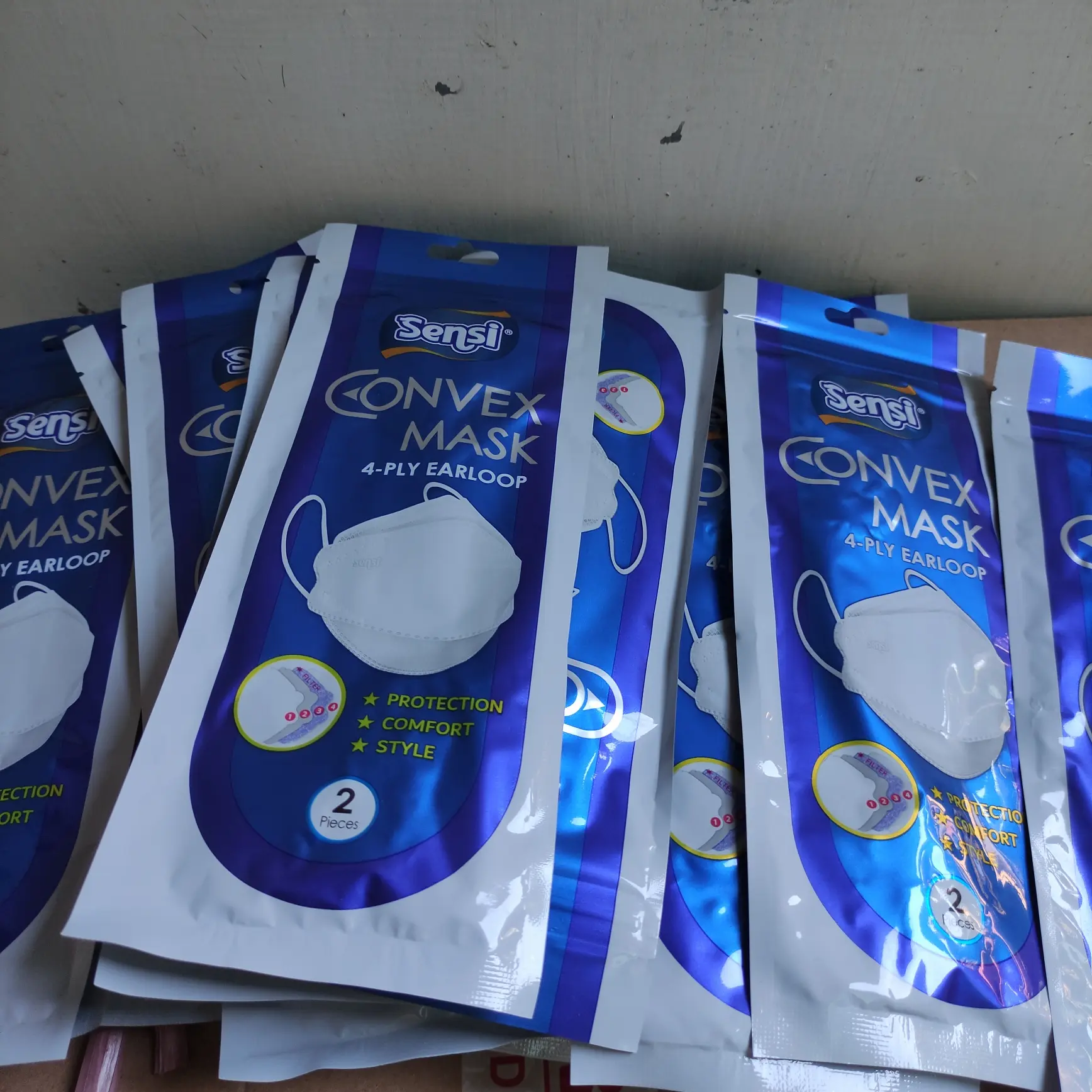 Masker Sensi Convex Isi 2 Pcs