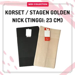 Korset Stagen GOLDEN NICK ST-123T Pasca Melahirkan/Menari(±23cm) Bahan Nyaman & Kuat