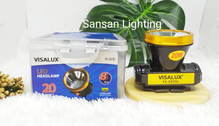 Gambar Senter Kepala Visalux 20 Watt V-5020 dari SANSAN LIGHTING Kab. Serang Tokopedia