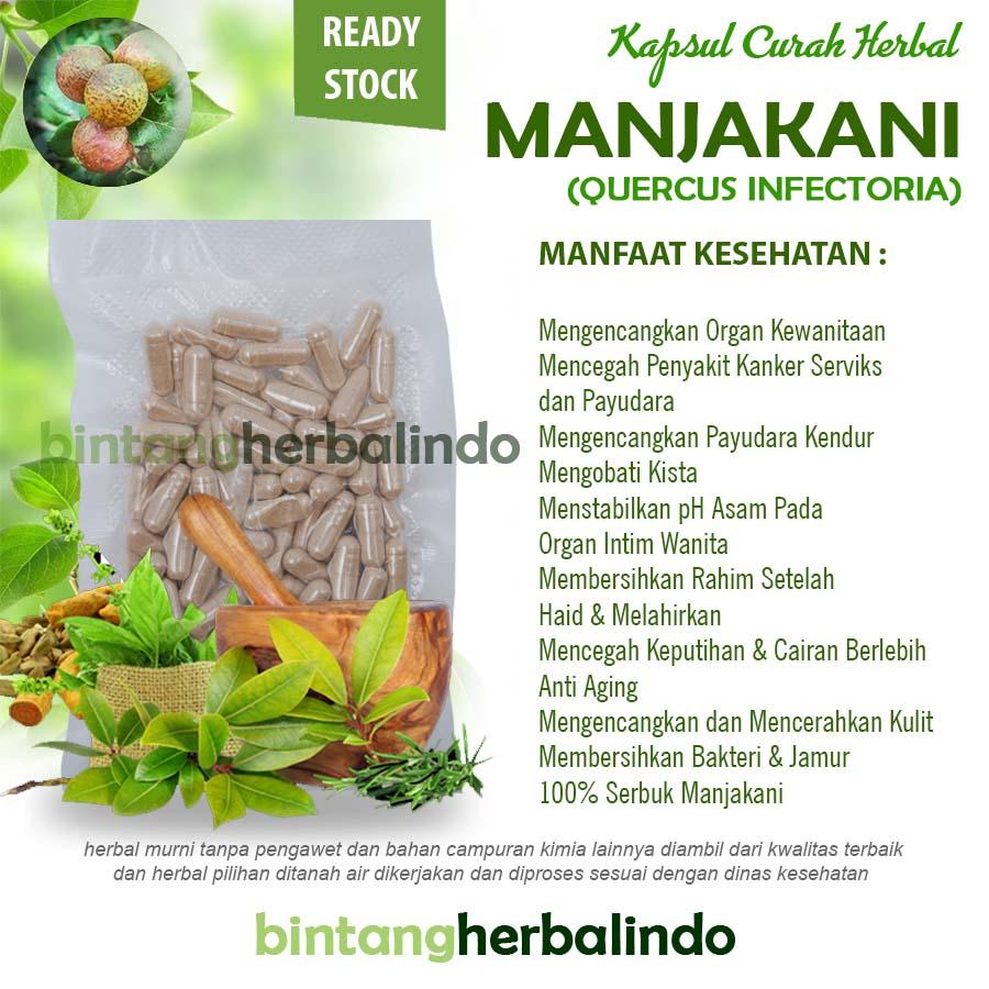 Kapsul Curah Herbal MANJAKANI Organ Kewanitaan Kista Anti Aging
