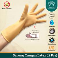 Gambar Safe Me Sarung Tangan Latex / Industrial Gloves Yellow - M dari Safe Me Kota Administrasi Jakarta Utara 1 Tokopedia