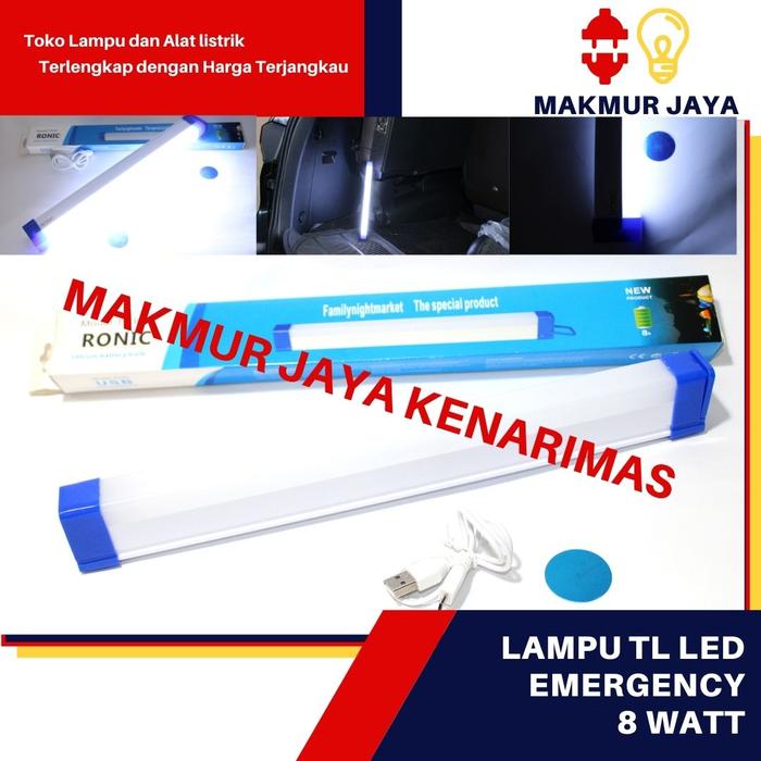 Gambar Emergency TL T5 LED/lampu TL LED emergency murah 8W/lampu darurat dari MAKMUR JAYA KENARIMAS Kota Administrasi Jakarta Pusat Tokopedia