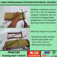Gambar Cetakan pemotong rockwool 30 dadu dari Atapponik Store Kota Surabaya 2 Tokopedia