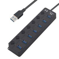 Gambar Usb Hub M-Tech MT-UH7 7 Port Usb 3.0 on off dari Super Laris IT Kota Makassar 3 Tokopedia