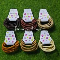 Gambar Karet Rambut (Seri Coklat) - No. 3 dari Hans and Me Kota Administrasi Jakarta Barat 1 Tokopedia