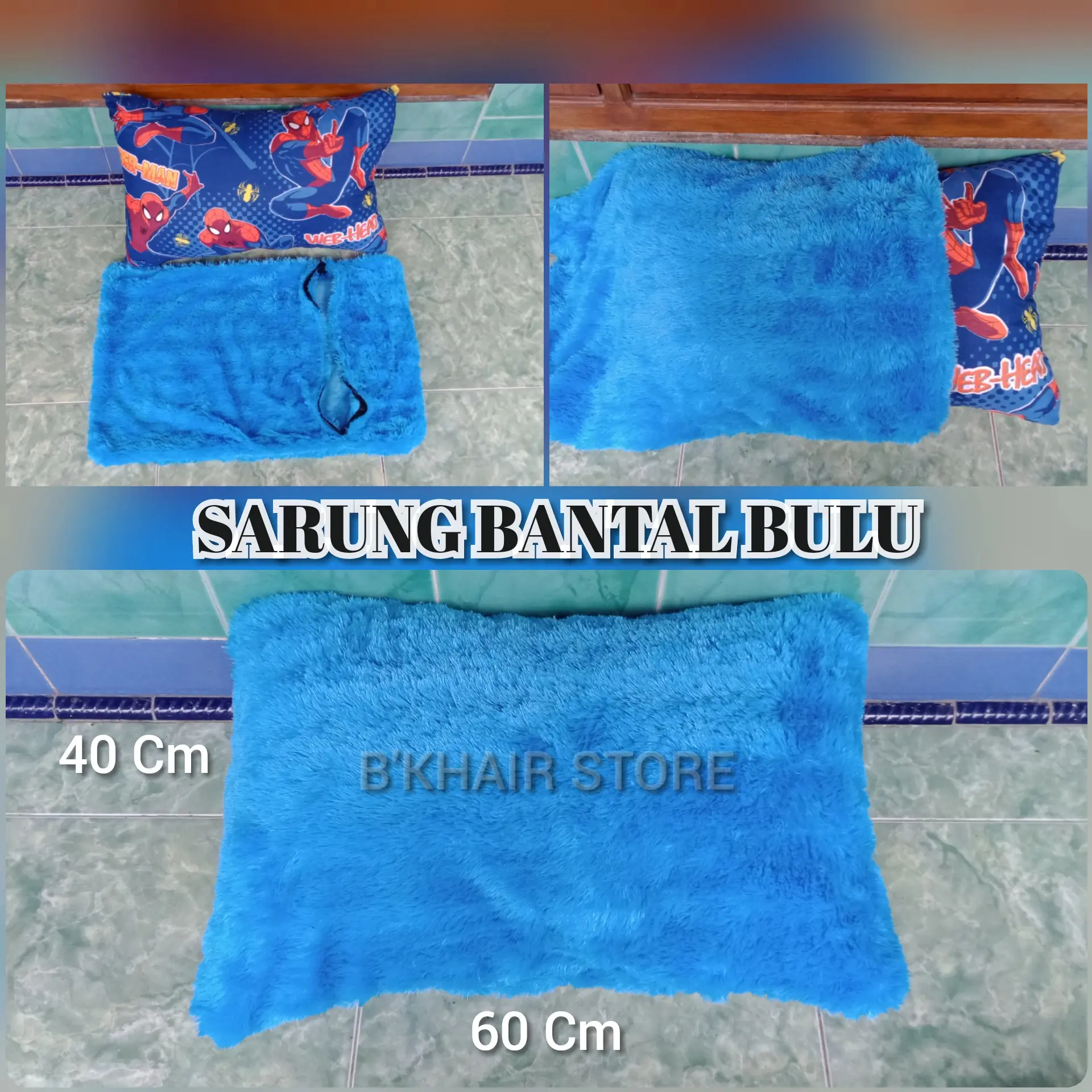 SARUNG BANTAL - SARUNG GULING - BANTAL BULU RASFUR