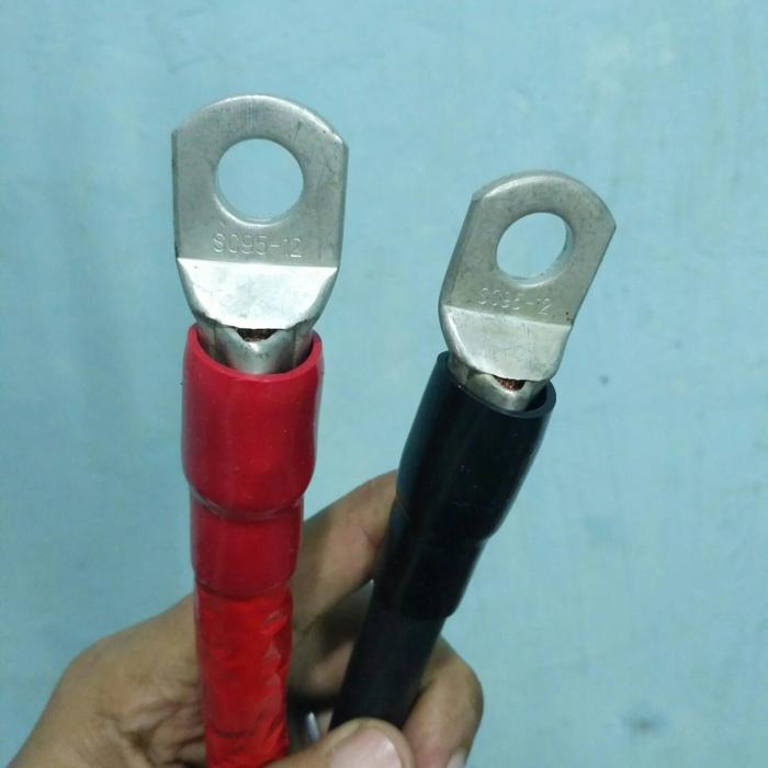 Gambar Kabel 70 mm Booster Jumper Jamper Jemper Aki 1000A, Skun 10 mm, 50 cm dari Harie Cakrawala Kota Bekasi Tokopedia