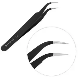 Pinset Siku Laboratorium Tweezers Anti-static - ESD-15
