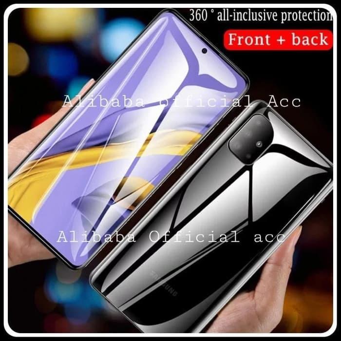 Gambar REALME C12 ANTI GORES FRONT+BACK HYDROGEL SCREEN GUARD PROTECTOR OPPO dari Case Thebest Kota Administrasi Jakarta Pusat Tokopedia
