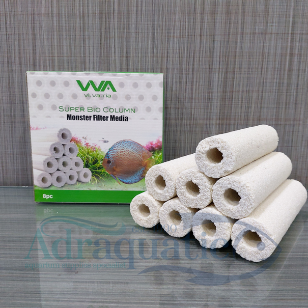 Gambar 1 Batang Vivaria Super Bio Column Rumah Bakteri Bioblock Block Media Filter Aquarium Kolam Aquascape dari ADRAQUATIC Kota Bandung Tokopedia