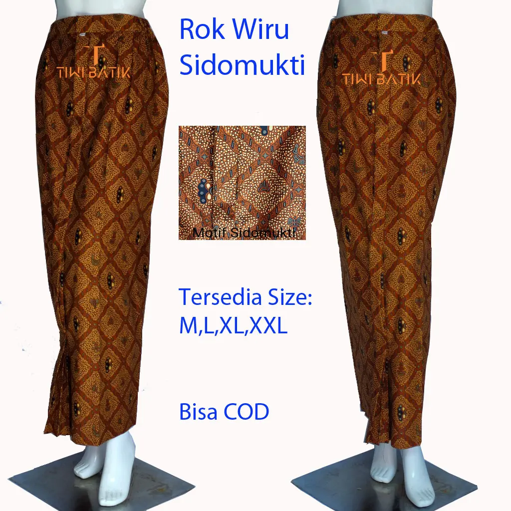 Rok Wiru Jarik Wanita Motif Sidomukti Akad Nikah Jadi Tinggal Pakai