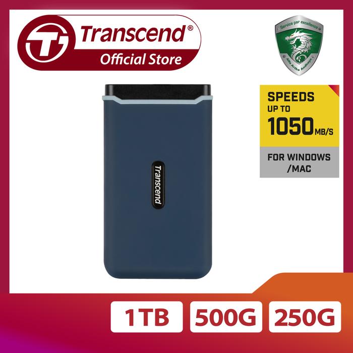 Gambar Transcend ESD370C External SSD USB 3.1 Gen 2 (USB 5Gbps) dari Transcend Indonesia Kota Administrasi Jakarta Pusat Tokopedia