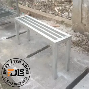 Rak pot tanaman minimalis - rak unik 80x20x40