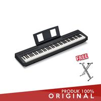 Gambar YAMAHA P 45 DIGITAL PIANO BLACK + ADAPTOR + STANDBOOK + STAND KEYBOARD - SATUAN, Tanpa Bench dari W Musik Kota Administrasi Jakarta Utara 1 Tokopedia