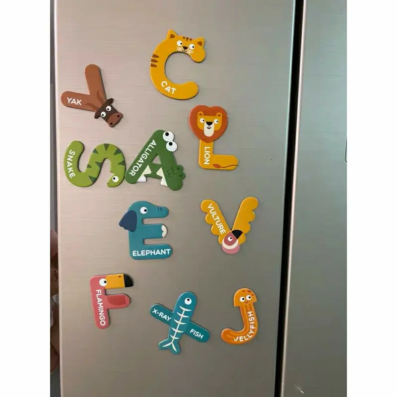 MIDEER ANIMAL ALPHABET MAGNETIC STICKERS 3