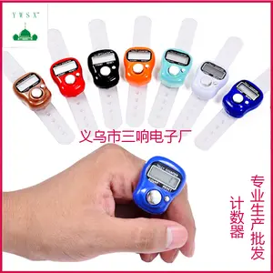 Tasbih Digital Mini Alat Hitung Elektronik Jari Tally Finger