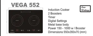 Diamante - Kompor Listrik/tanam Induksi Vega 552