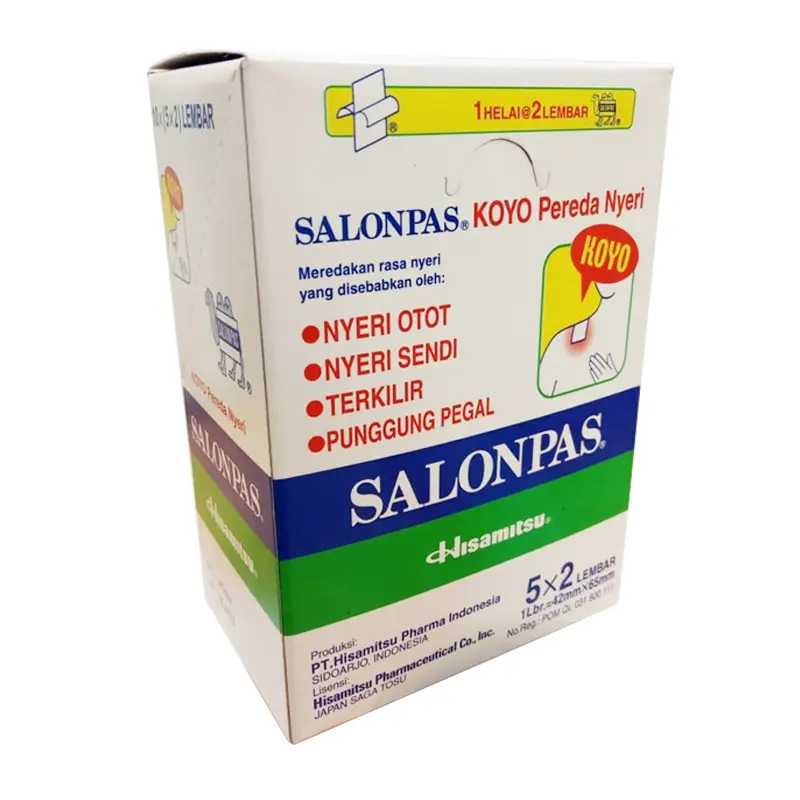 SALONPAS KOYO HOT DAN BIASA BOX ISI 10 SACHET
