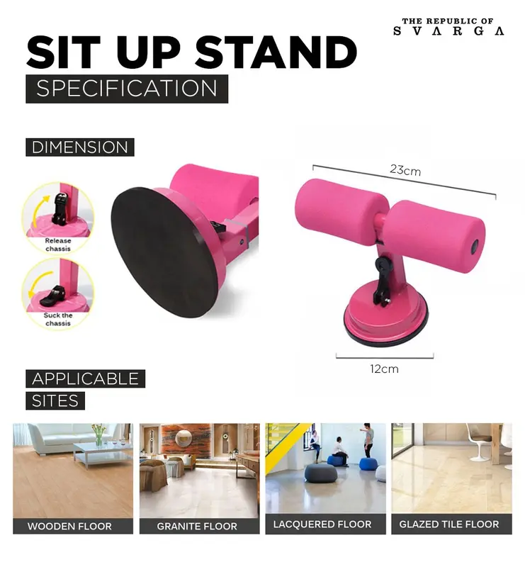 SVARGA Sit Up Stand | Sit Up Assistant | Alat Bantu Sit Up 5