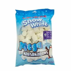 CORNICHE Snow White Mega Marsmallow 300 gr | Marshmellow | Marsmellow