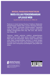 Gambar MODUL PANDUAN PRAKTIKUM MATA KULIAH PENGEMBANGAN APLIKASI WEB Asp.Net dari bintangsemestabook Kab. Sleman 2 Tokopedia