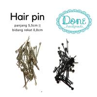 Gambar Jepitan rambut jepitan lidi aksesoris rambut - Hitam dari Done Handymade Kota Administrasi Jakarta Barat 1 Tokopedia