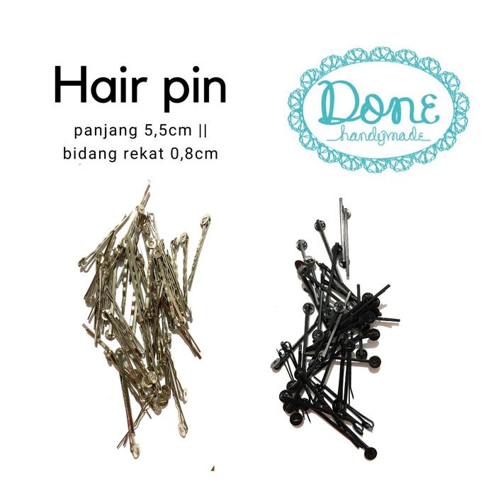 Gambar Jepitan rambut jepitan lidi aksesoris rambut - Hitam dari Done Handymade Kota Administrasi Jakarta Barat Tokopedia