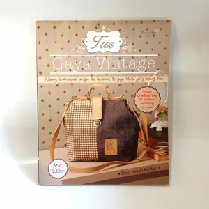 buku keterampilan- tas gaya vintage